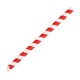 Fiesta Composteerbare Bubble Tea Rietjes Rood & Wit 12x210mm (150 stuks)