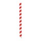 Fiesta Composteerbare Bubble Tea Rietjes Rood & Wit 12x210mm (150 stuks)