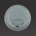 Vegware composteerbare deksels voor 34 en 45cl koffiebekers – CPLA, wit (1000 stuks)