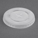 Fiesta Recyclable polystyreen deksels voor papieren bekers FP780 - Wit (1000 stuks)