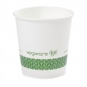 Vegware composteerbare espressobekers 11,3cl wit (1000 stuks) - PLA & papier
