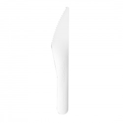 Vegware composteerbaar papieren mes – wit – doos 1000 stuks