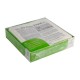 Sier Disposables vetvrij papieren zak 170 x 170 mm, 2 zijden open (300 stuks)