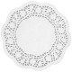 Olympia papieren taartranden 24 cm – set van 250 stuks