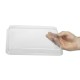 Faerch recyclebare deksels voor bentoboxen 263 x 201 mm – rPET, helder (90 stuks)