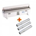 Wrapmaster 4500 Foliedispenser met 3 x 90m Folie – Voordeelset