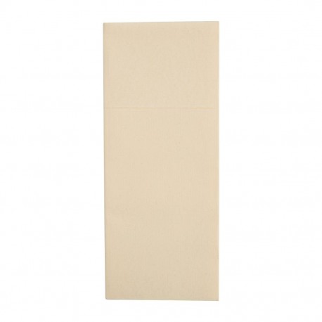 Fiesta Recyclebaar Premium Tablin Dinerservet Crème 48x40cm Airlaid Pocket Fold (400 stuks)