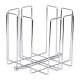 Olympia Servethouder 190 x 190mm - RVS Zilver