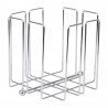Olympia Servethouder 190 x 190mm - RVS Zilver