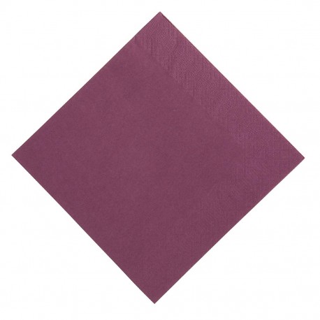 Duni diner servet 40x40cm paars – 3-laags papier (1000 stuks)