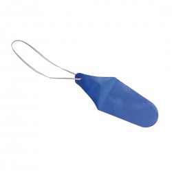 Blauwe vingerbeschermer met polsband (12 stuks) - Aero Vingercondooms