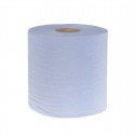Jantex blauwe centrefeedrollen 1-laags 285 m – set van 6 stuks