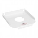 Nisbets Essentials toiletroldispenser rood - gepoedercoat staal voor centrefeed rollen tot 190mm