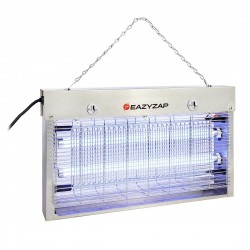 Eazyzap LED Vliegenvanger RVS 100m² - Energiezuinige Insectenverdelger