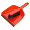 Jantex Stoffer & Blik Set Rood - Kunststof 226mm