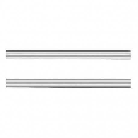 Jantex metalen buis (2 stuks) – zilveren accessoire voor JA871