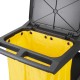 Jantex Reservetas voor Schoonmaakwagen 80L - Geel Polypropyleen
