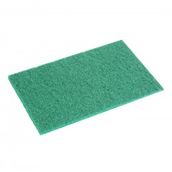 Jantex Groene Schuursponsjes van Gerecycled Polyester - Set van 10