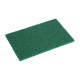 Jantex Grote Schuursponsen Groen (10 stuks) - Polyester Schuurspons