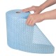 Nisbets Essentials niet geweven doek blauw – rol met 300 vellen