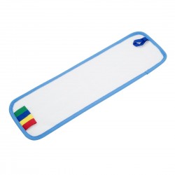 Jantex 400mm Platte Mop Hoofd Microvezel Pad Wit