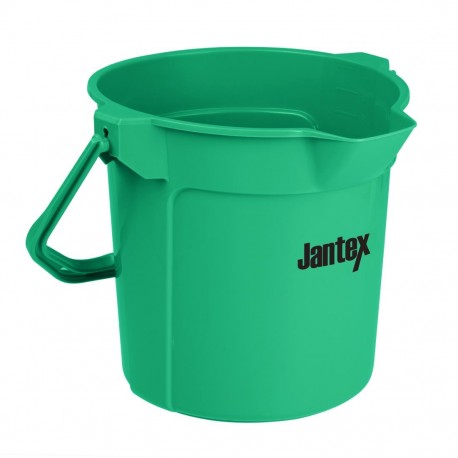 Jantex groene maatemmer met schenktuit 10L