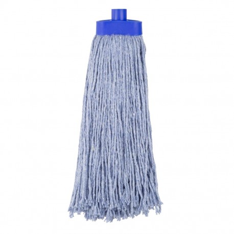 Jantex Kentucky Mopkop Blauw 450g – Polyester Mop voor Professioneel Schoonmaakgebruik