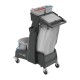 Numatic Compacte Reflo Multi-Matic Werkwagen MM4 – Schoonmaaktrolley Zwart