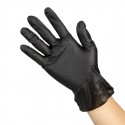 Hygiplas vinyl zwarte poedervrije handschoenen XL – 100 stuks