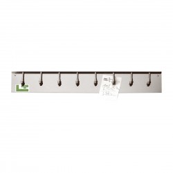 Louis Tellier Tab Greifer met 13 veren – RVS bonnenhouder 1000mm, Zilver