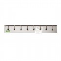 Louis Tellier Tab Greifer met 13 veren – RVS bonnenhouder 1000mm, Zilver