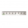 Louis Tellier Tab Greifer met 13 veren – RVS bonnenhouder 1000mm, Zilver