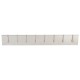 Louis Tellier Rekeninghouder Met 8 Veren 625mm - RVS Bonnenhouder Zilver