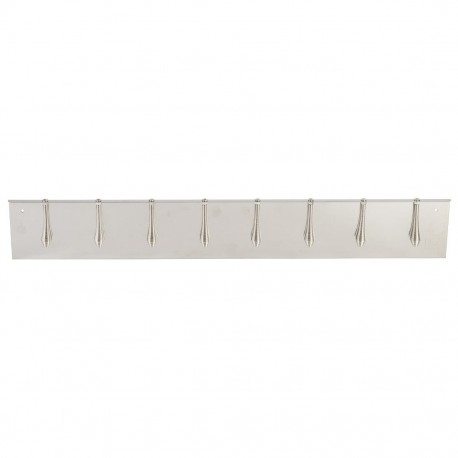 Louis Tellier Rekeninghouder Met 8 Veren 625mm - RVS Bonnenhouder Zilver