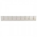 Louis Tellier Rekeninghouder Met 8 Veren 625mm - RVS Bonnenhouder Zilver