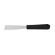 Schneider RVS spatel 40mm - keukengerei met zwart heft
