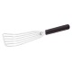 Mercer Culinary Hell's Handle hittebestendige visspatel 10x23cm - RVS blad - Rood