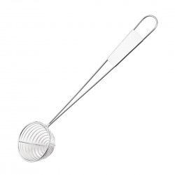 Vogue RVS groentezeef/opscheplepel – Zilver
