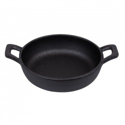 Olympia Gietijzeren Skillet Pan 120mm - Zwart