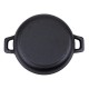 Olympia Gietijzeren Skillet Pan 120mm - Zwart