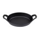 Olympia Gietijzeren Ovale Orenschotel 220x150mm – Zwart