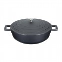 Masterclass Ondiepe Braadpan 4L - Gegoten Aluminium - Zwart