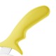 Hygiplas pizzasnijder geel 102mm - RVS keukengerei