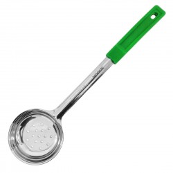 Vogue Groen Geperforeerde Spoodle 118ml - RVS Portioneerlepel