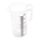 Pro-Measures polypropyleen maatbeker 250ml – Helder