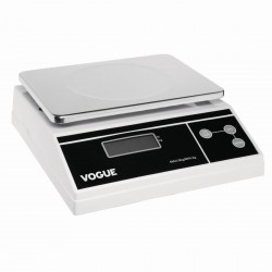 Vogue Digitale Platformweegschaal 6Kg RVS Zilver