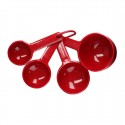 KitchenAid Maatbekers Empire Rood - Set van 4 Stuks