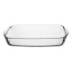 Vogue Glazen Ovenschaal 3,6L – Helder Glas Braadschaal