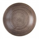 Churchill Stonecast Raw Brown Coupe Schalen 184mm - set van 12