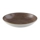 Churchill Stonecast Raw Brown Coupe Schalen 184mm - set van 12